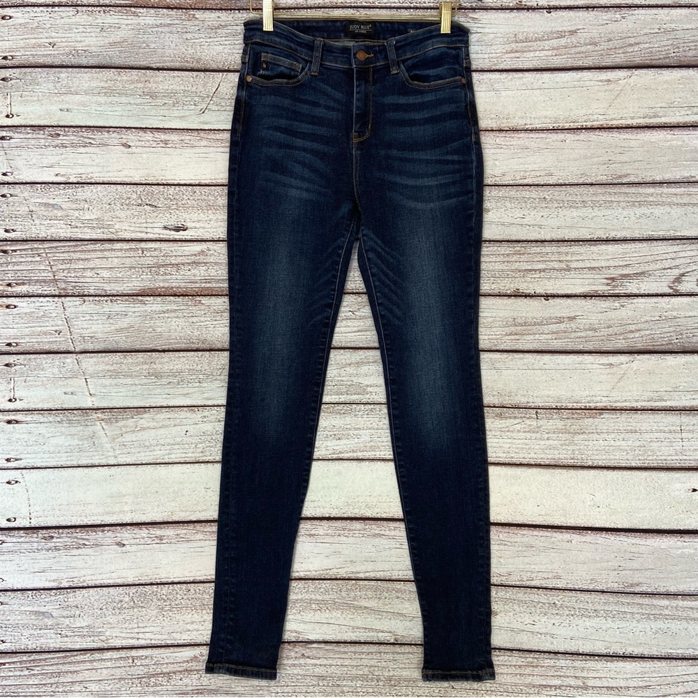Judy Blue Jeans Size 11/30 Skinny Fit Blue Denim Pants Stretch Spandex